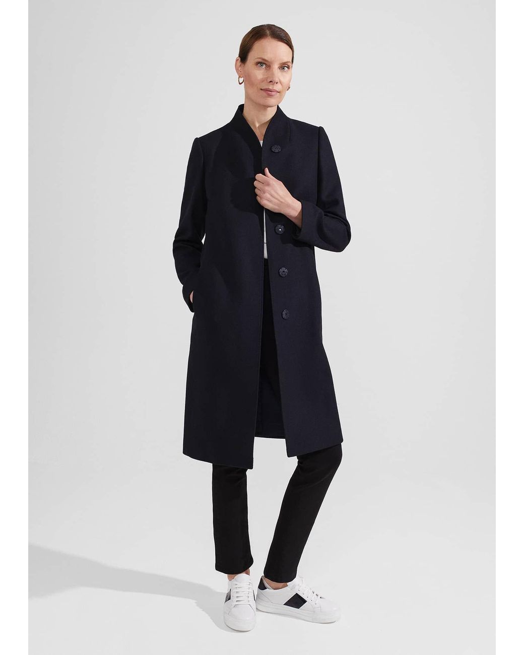 Milly wool blend coat hot sale