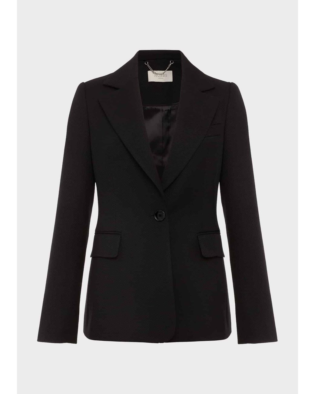 Hobbs Blue Kiera Blazer With Wool