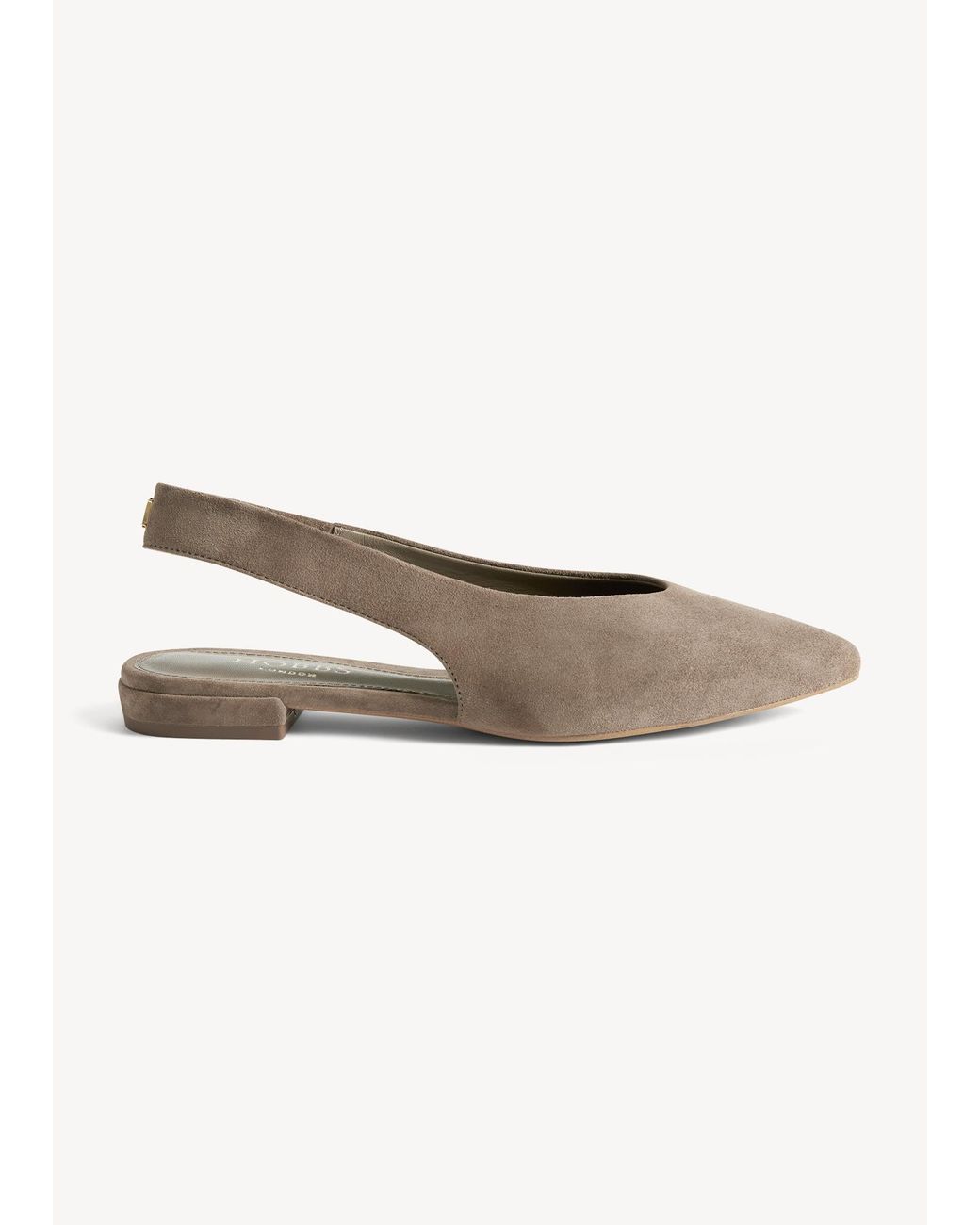 Hobbs Brown Natalia Leather Slingbacks