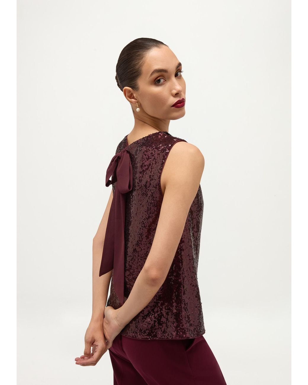 Hobbs Multicolor Una Sequin Top