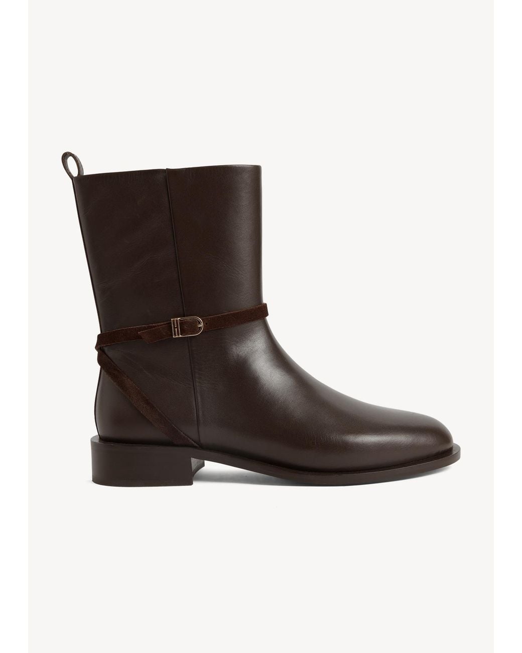Hobbs Brown Marley Leather Ankle Boot