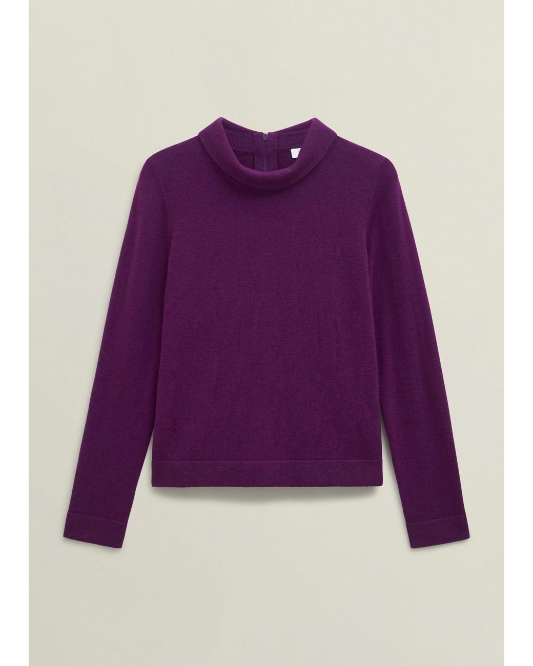 Hobbs Purple Tali Jumper