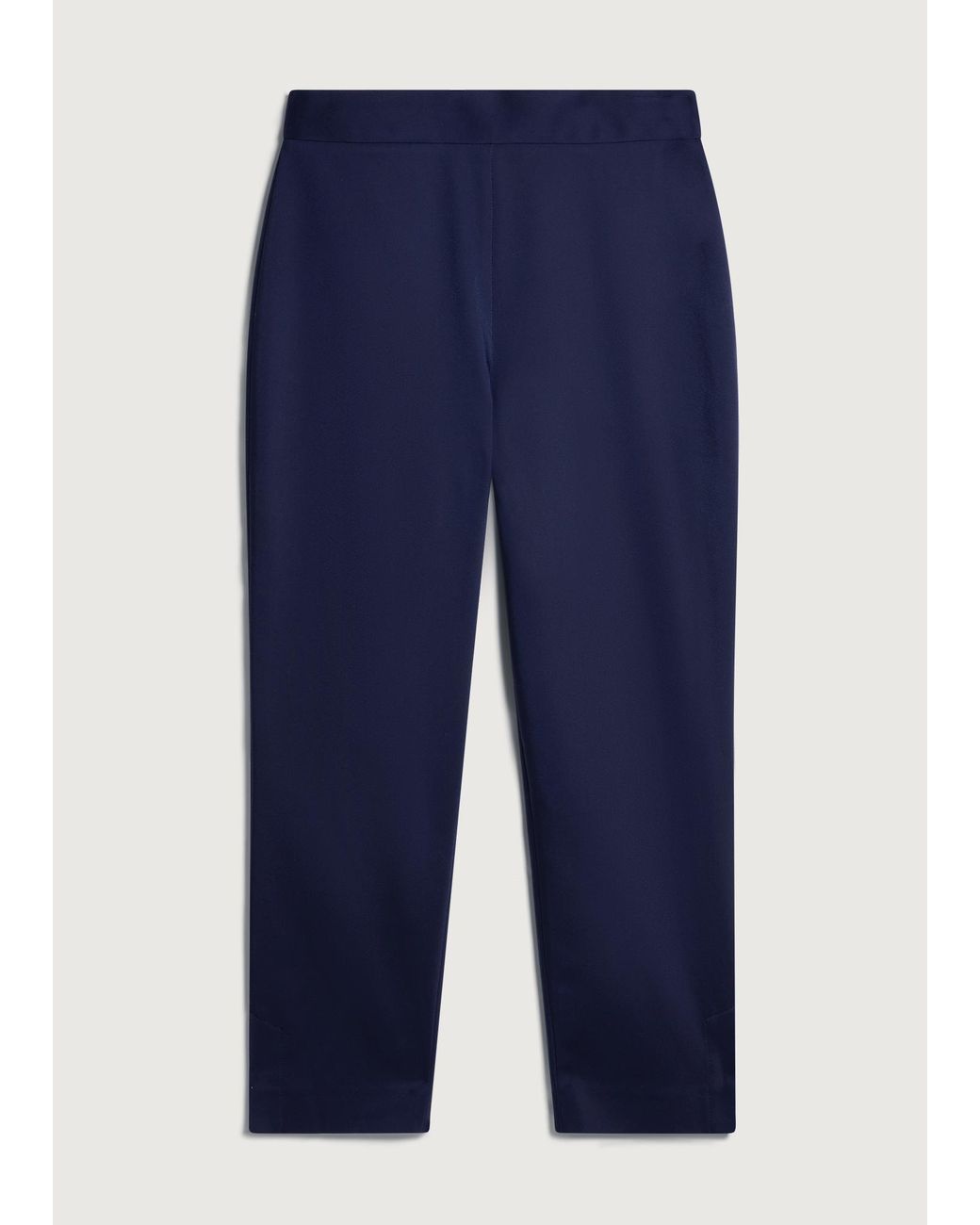 Hobbs Blue Giselle Capri Trousers