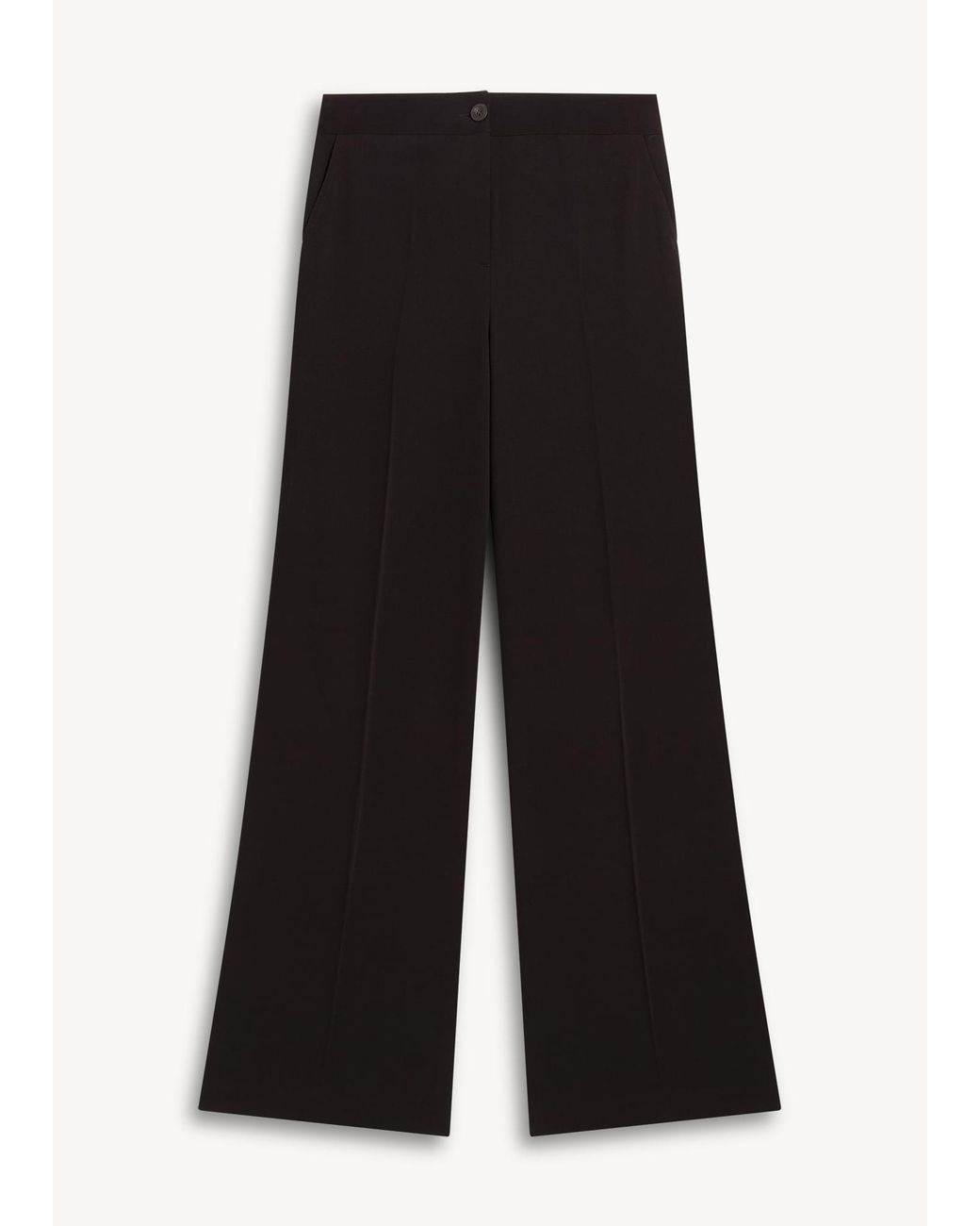 Hobbs Black Hadley Wide Leg Trousers