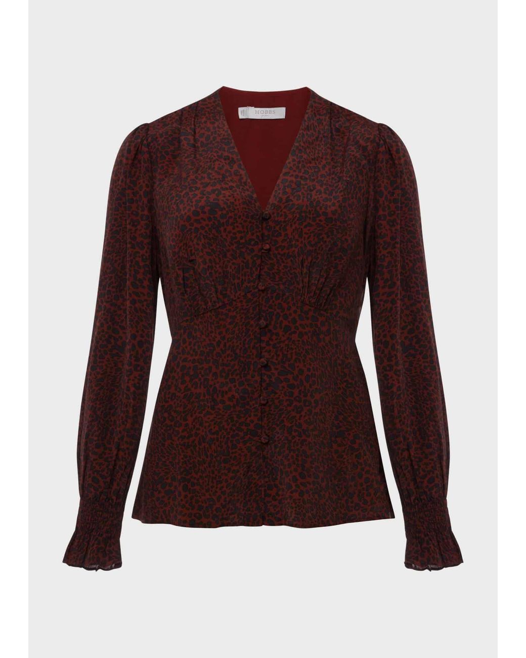 Hobbs Purple Maggie Blouse