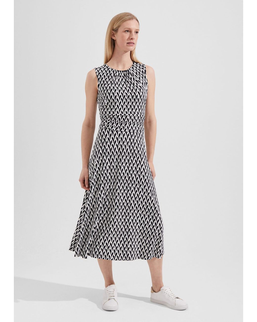 Hobbs White Bayview Dress