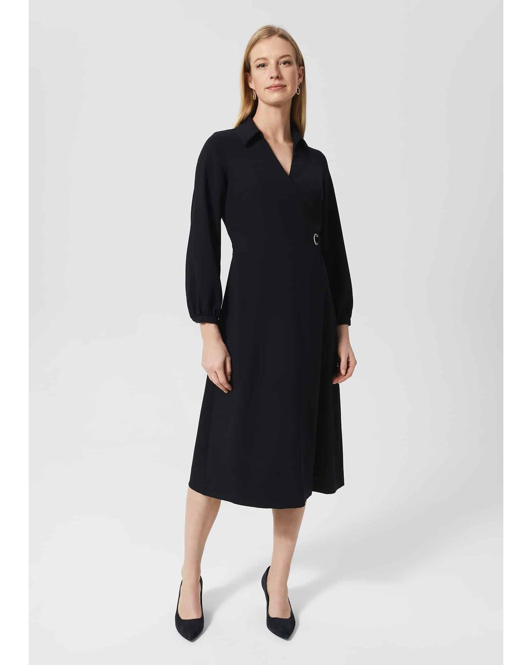 Hobbs Black Mona Dress