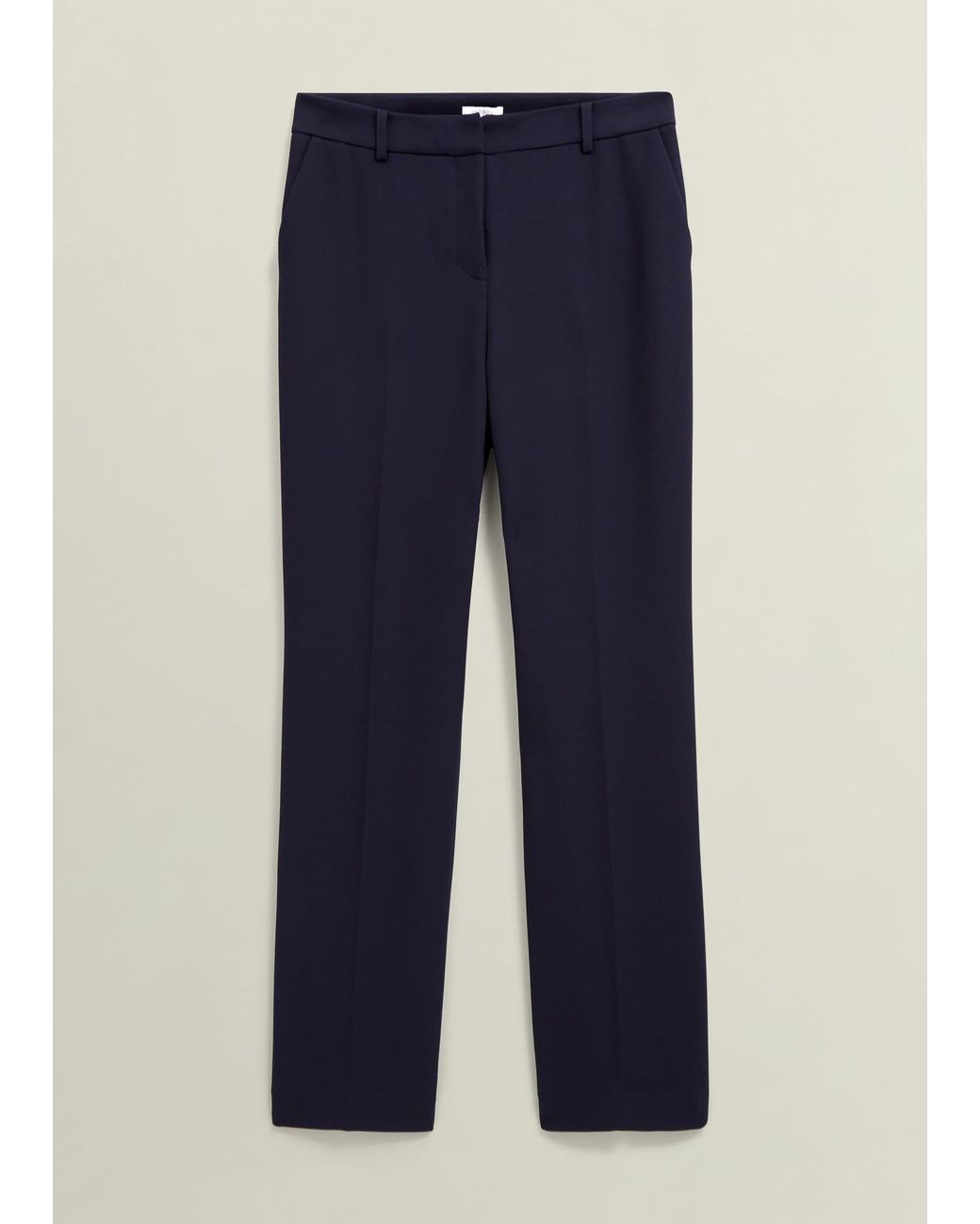 Hobbs Blue Aly Straight Trouser