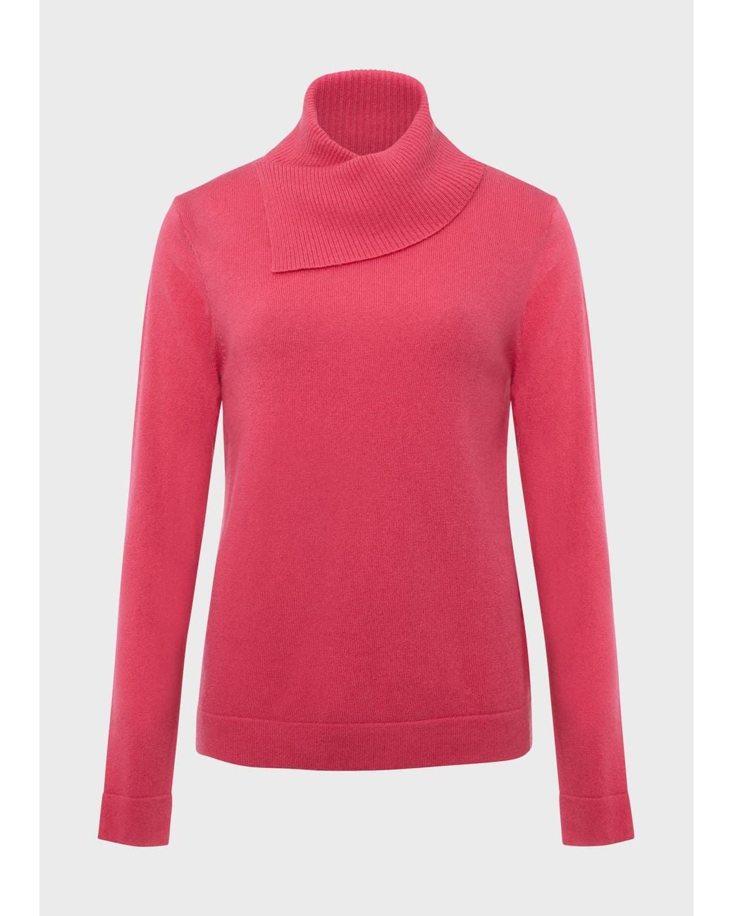 Hobbs Pink Courtney Jumper With Cashmere