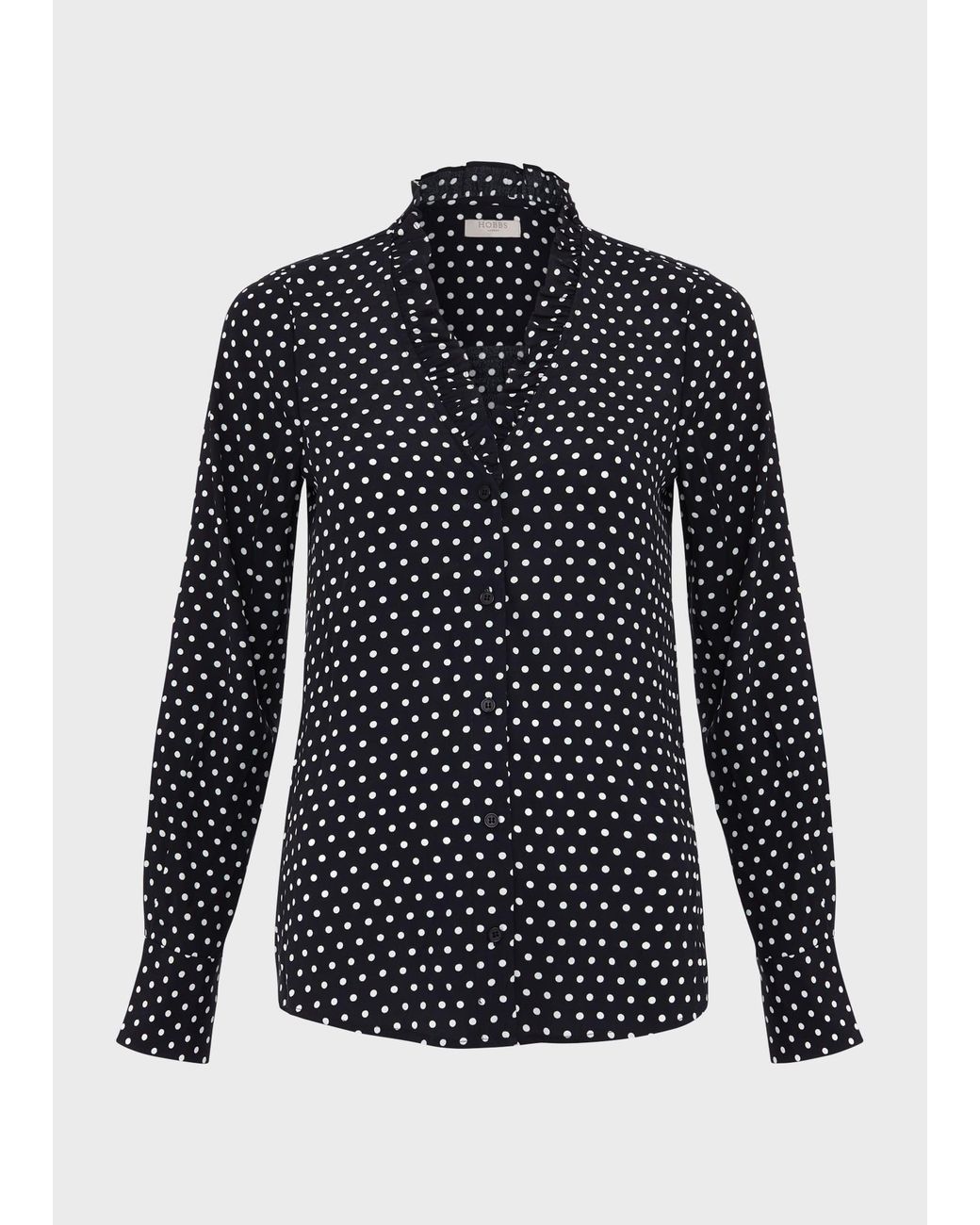 Hobbs Blue Fitzroy Blouse