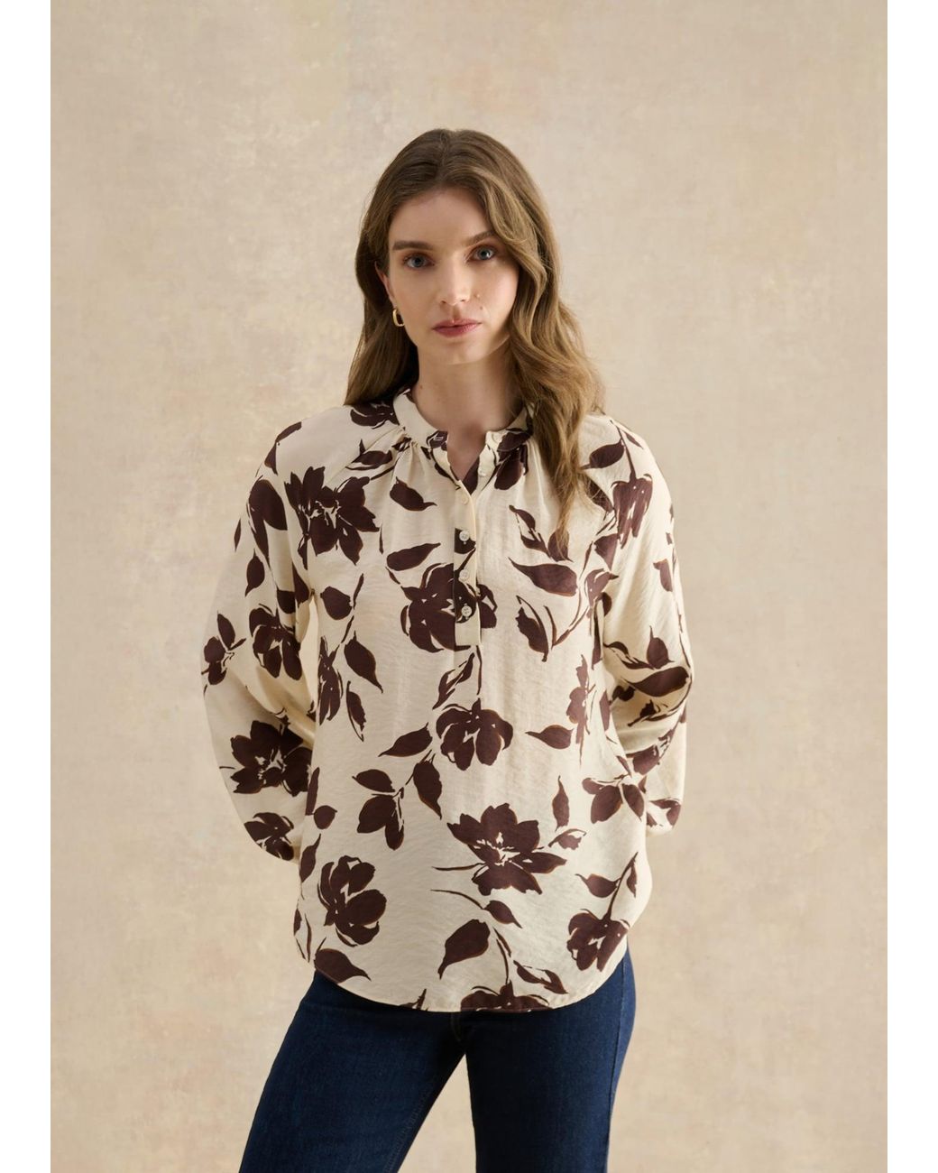 Hobbs Natural Sherry Blouse