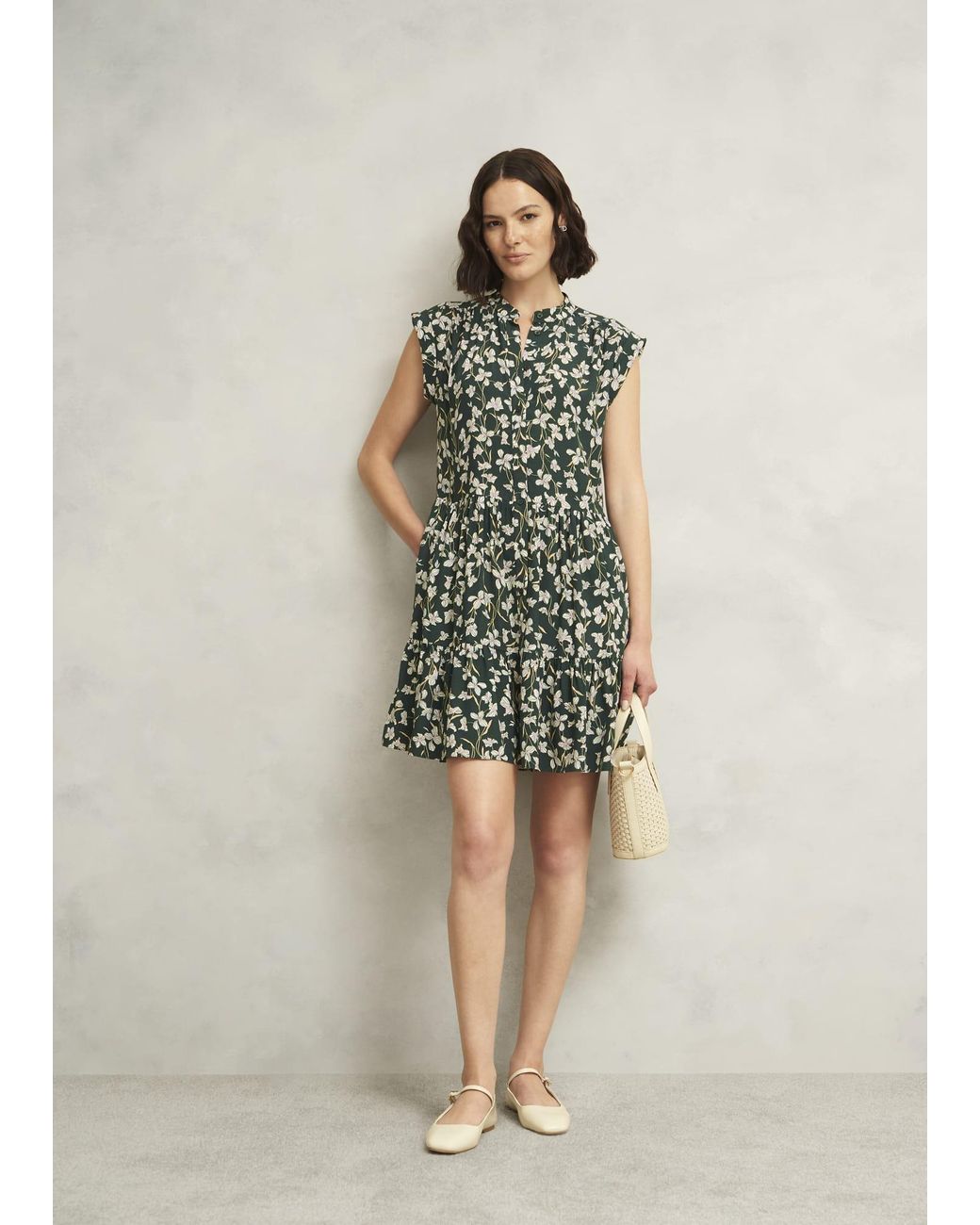 Hobbs Multicolor Floral Layla Mini Dress