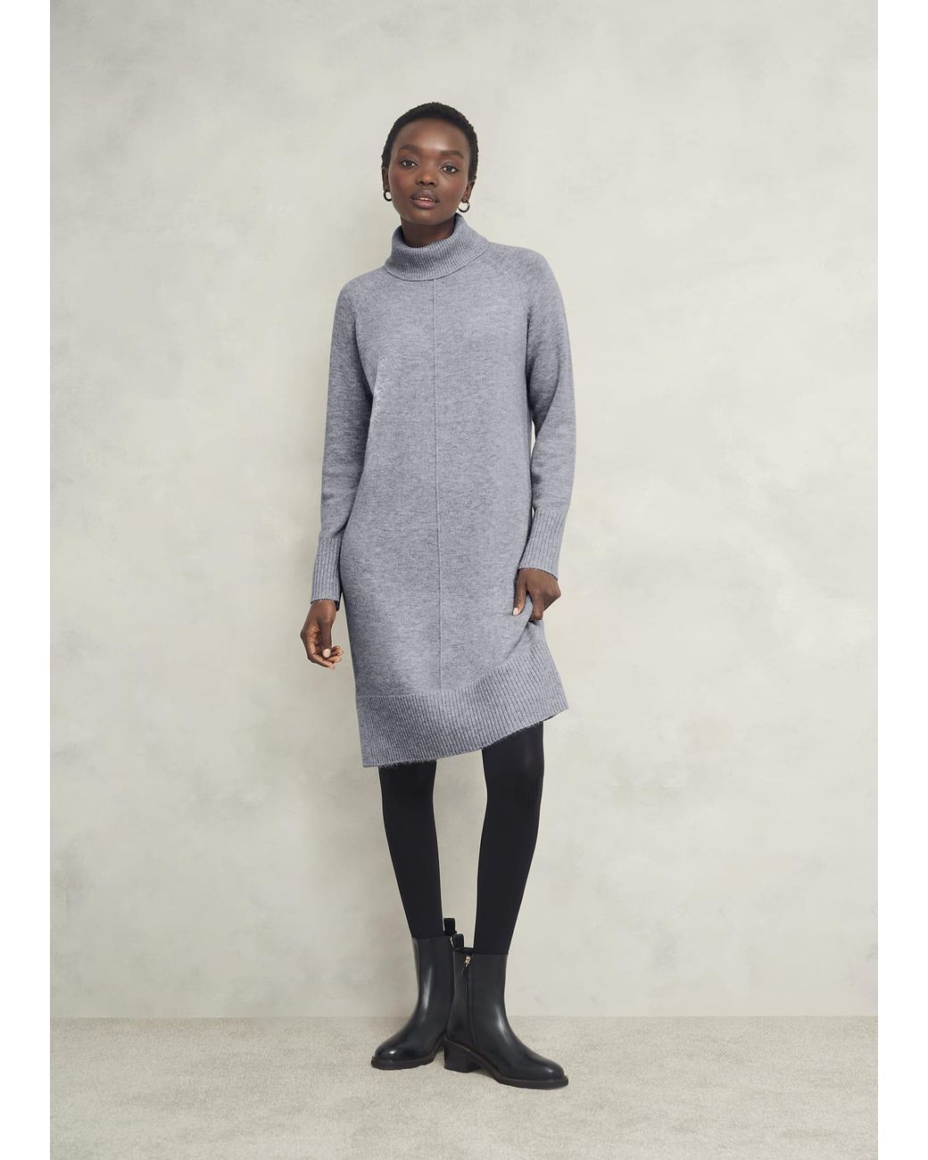 Hobbs Multicolor Nessa Knitted Dress With Alpaca