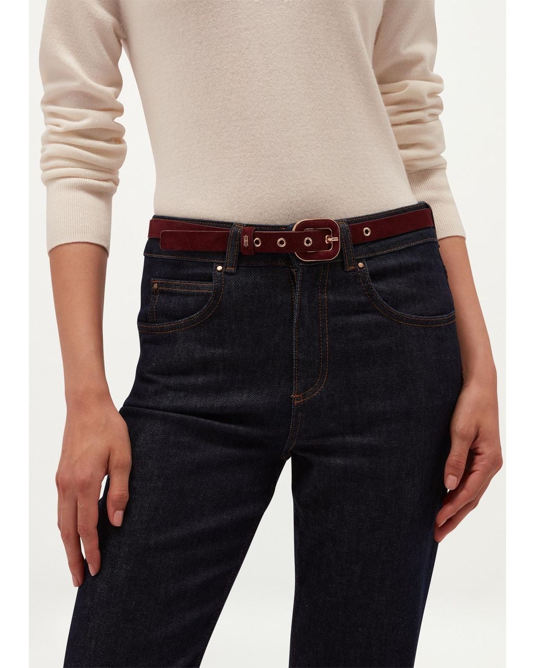 Hobbs Multicolor Fay Suede Belt