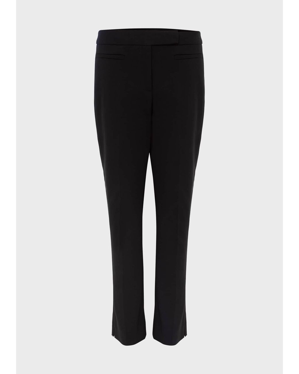 Hobbs White Annie Slim Trousers With Stretch