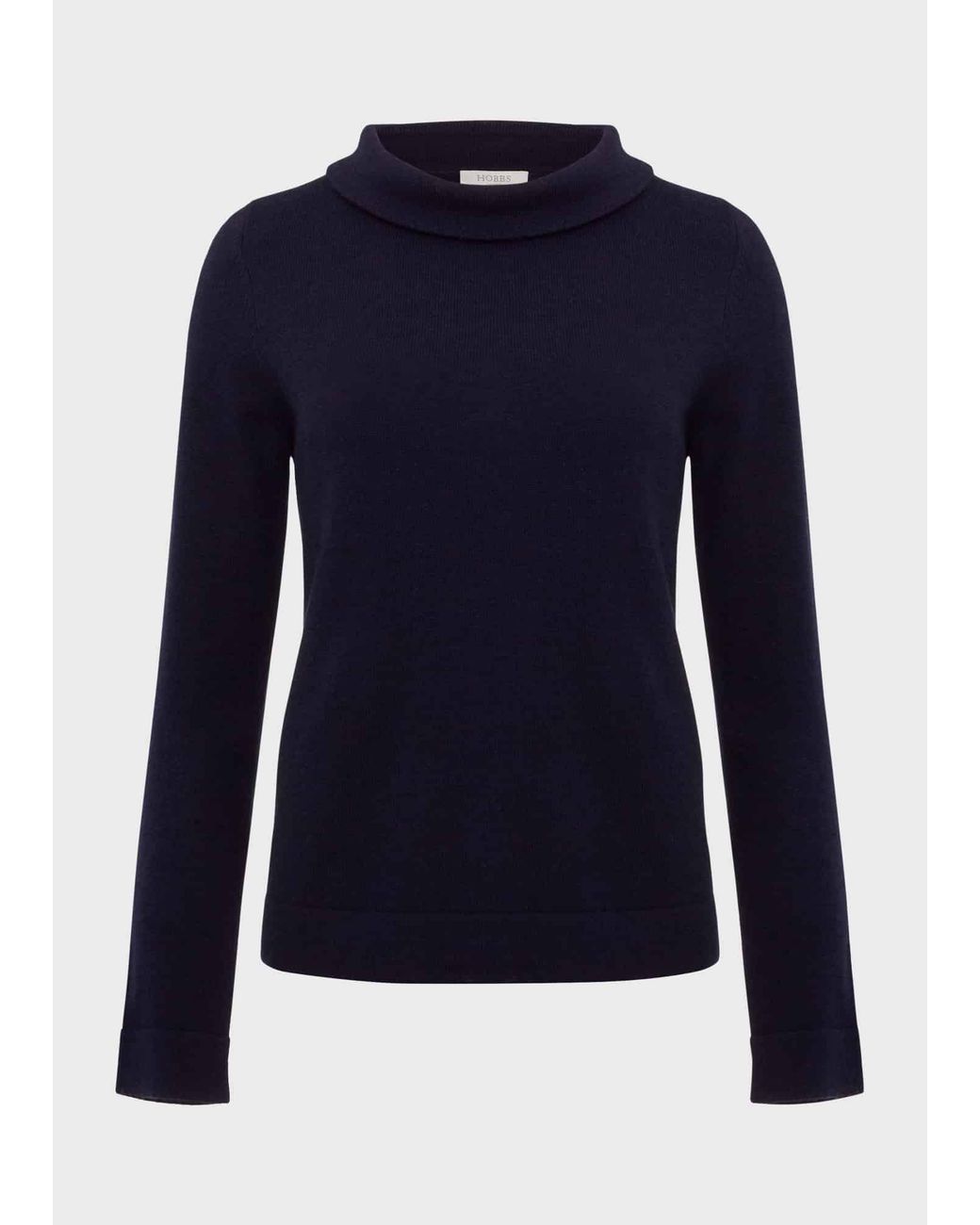 Hobbs Blue Audrey Wool Cashmere Jumper
