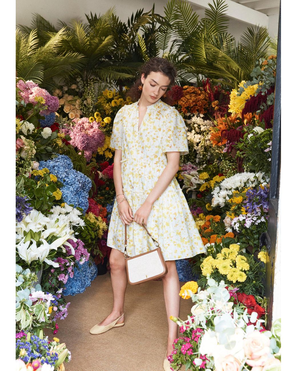 Hobbs Green Edenbridge Cotton Floral Dress