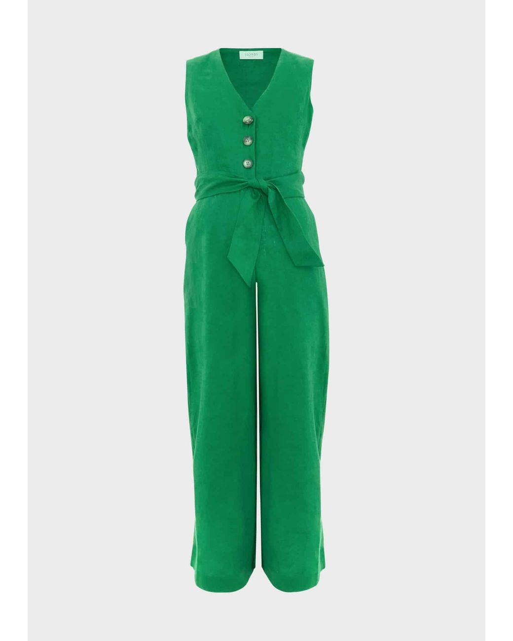 Hobbs Green Melodie Linen Jumpsuit
