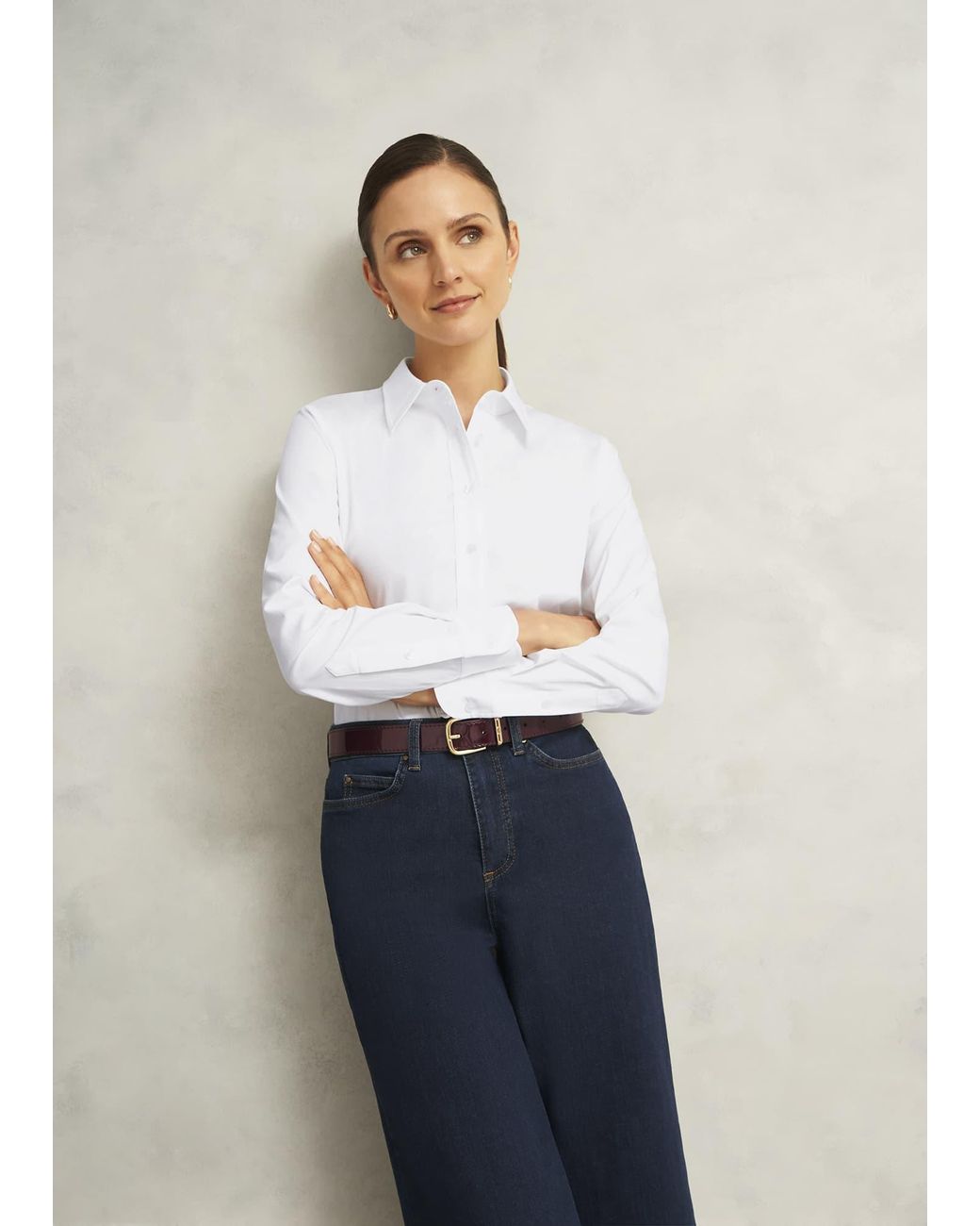 Hobbs Brown Nima Leather Patent Belt