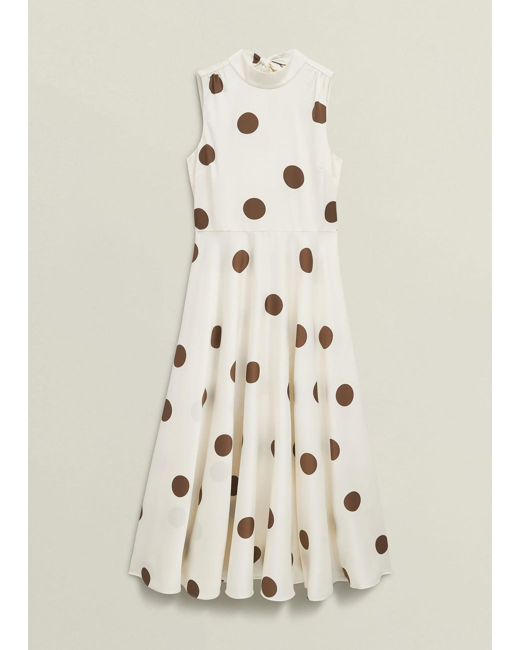 Hobbs Natural Petite Mia Spot Dress