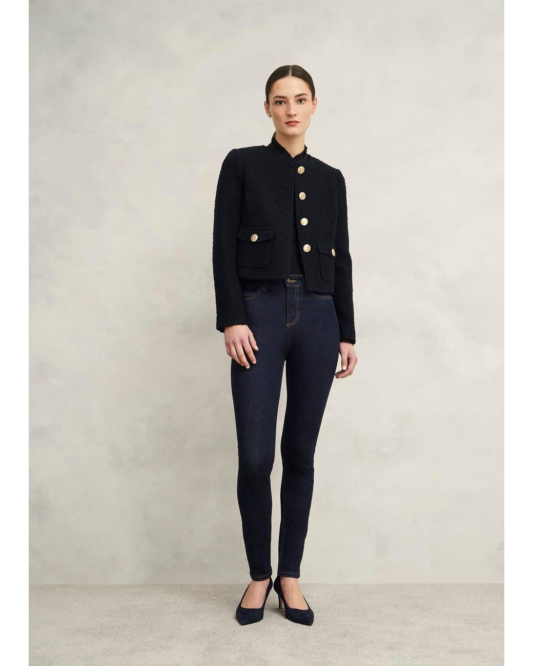Hobbs Blue Gia Sculpting Jeans