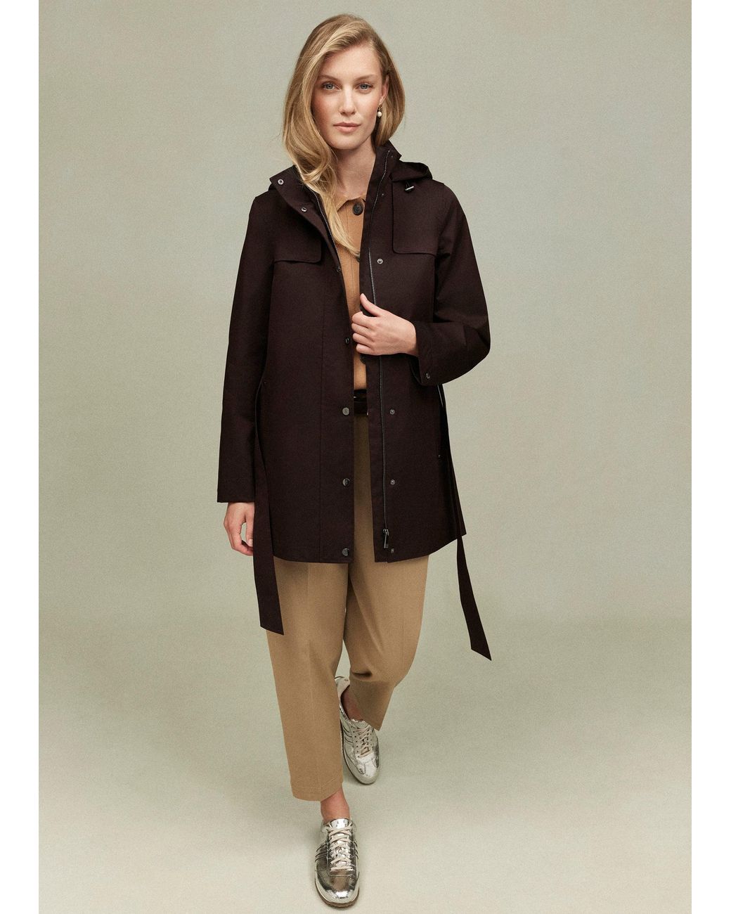 Hobbs Brown Felicia Waterproof Short Jacket