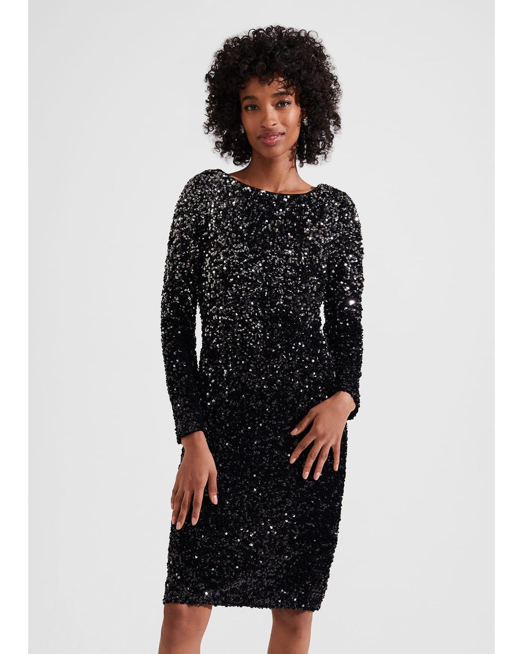 Hobbs Black Sawyer Dress
