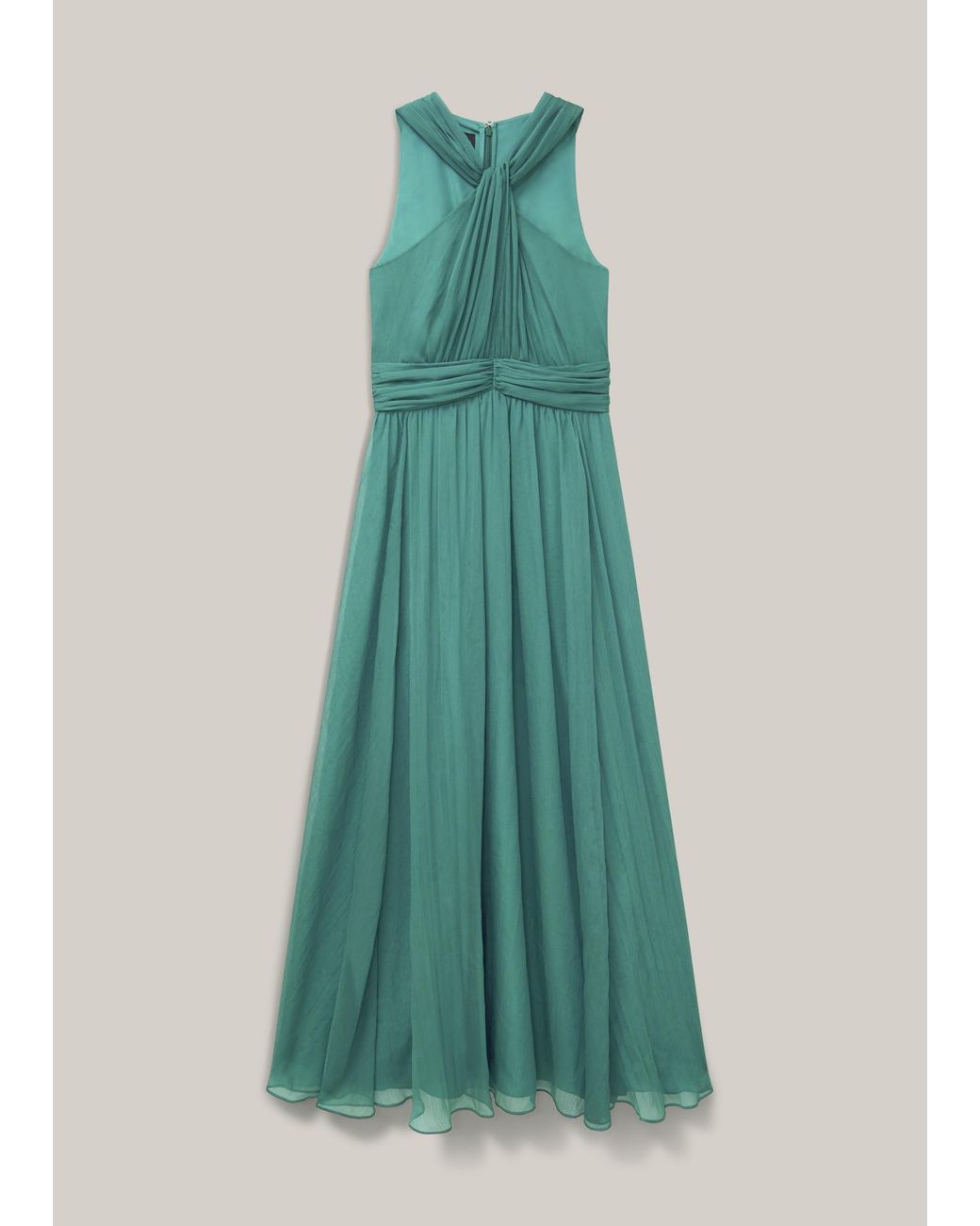 Hobbs Green Winona Textured Maxi Dress