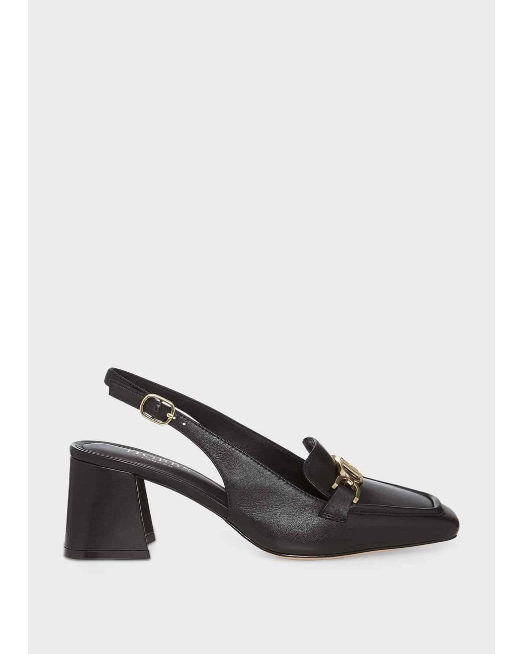 Hobbs Nika Slingback in Black Lyst UK