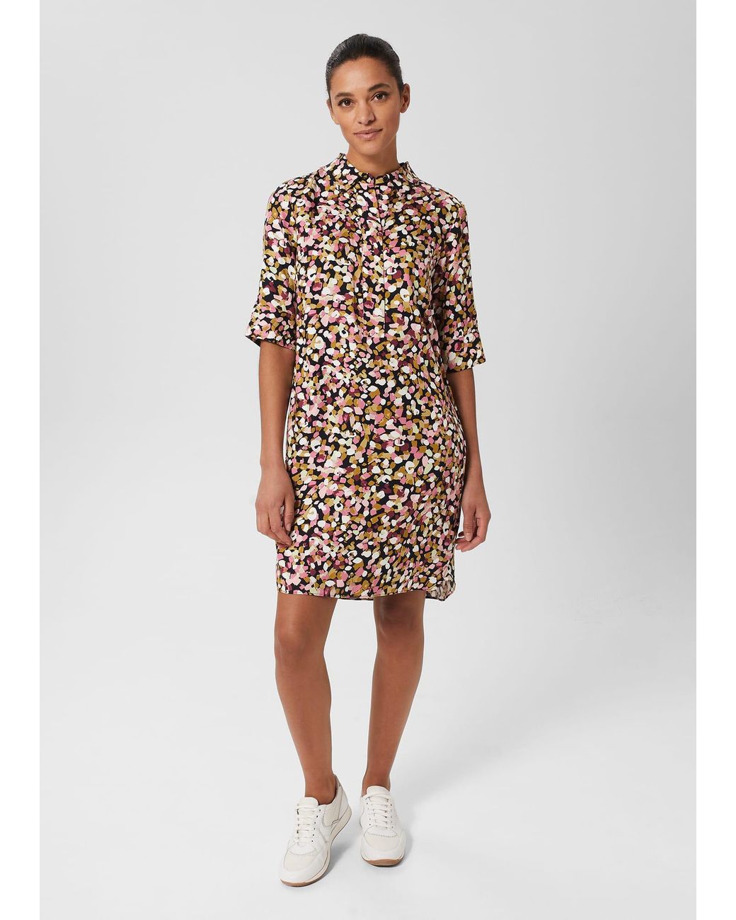 Hobbs White Marciella Dress
