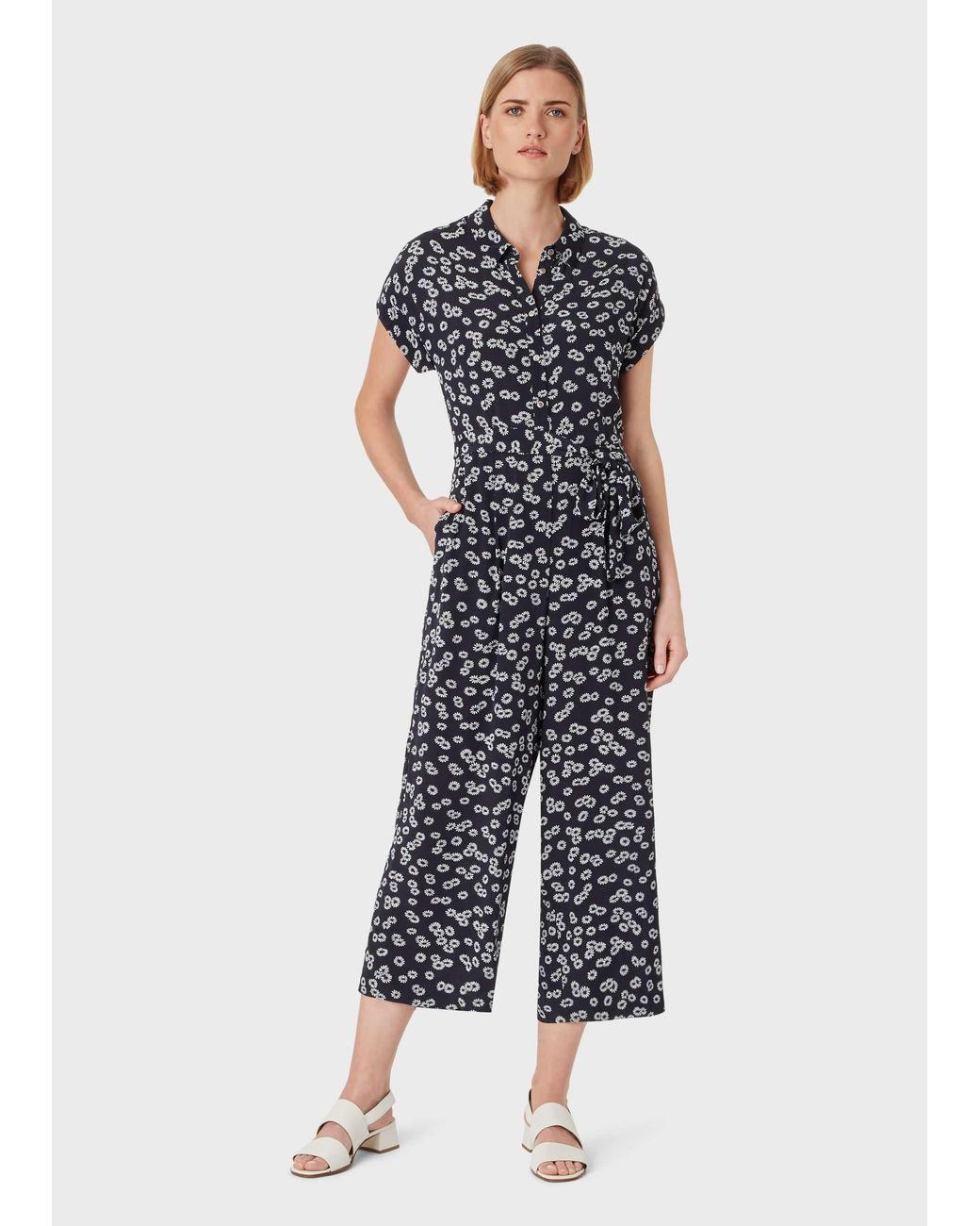 Hobbs Blue Navy 'inez' Jumpsuit