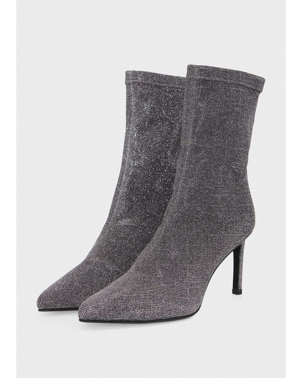Hobbs Gray Bayley Stretch Sparkle Boots