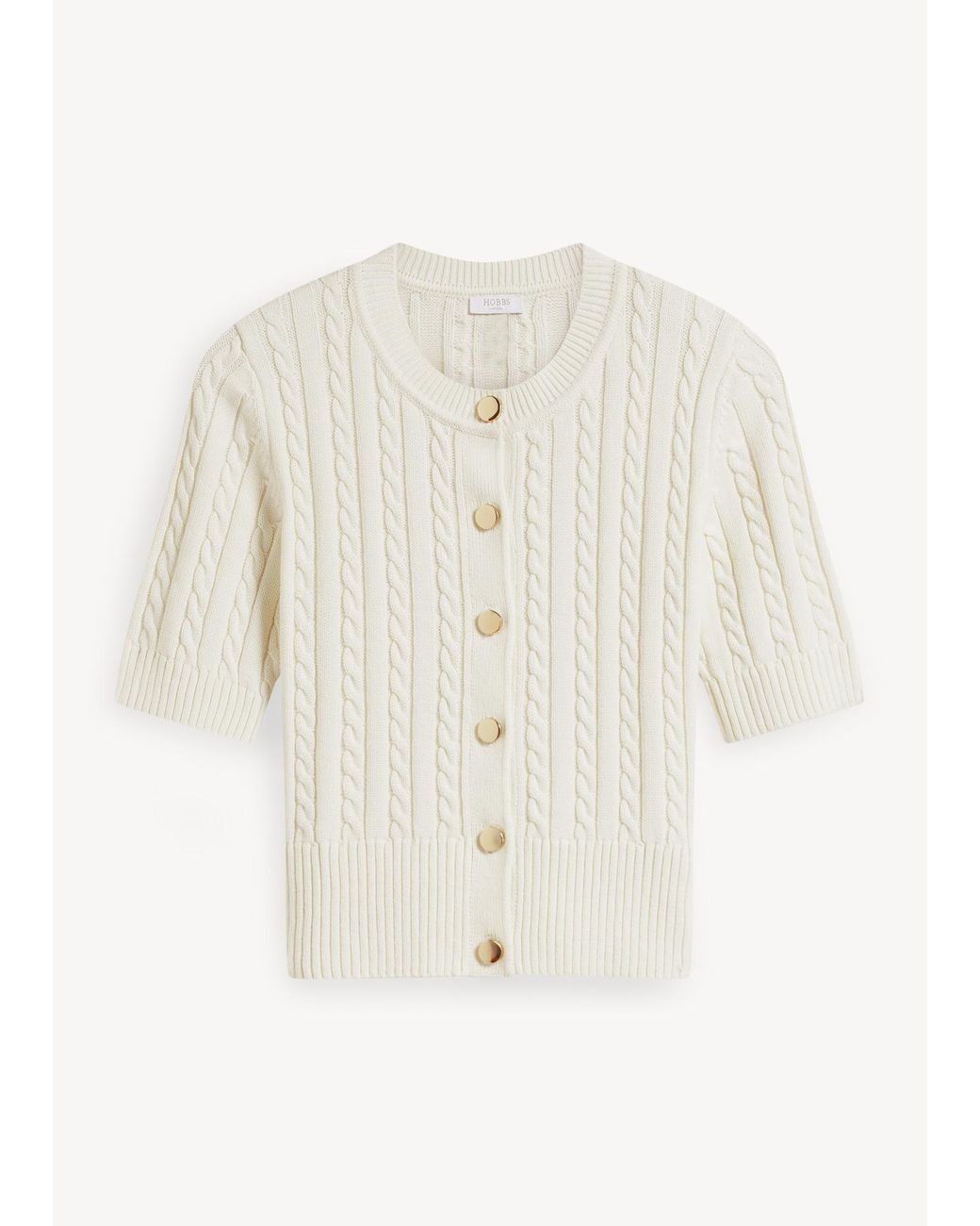 Hobbs Natural Losie Cable Cardigan