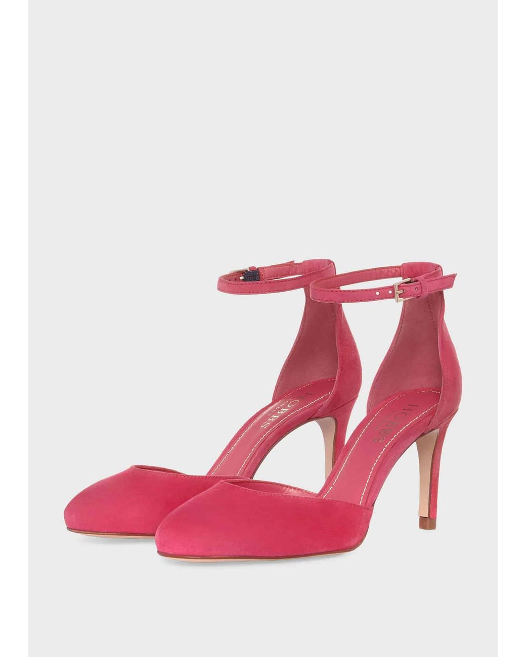 Hobbs Pink Elliya Court Shoes