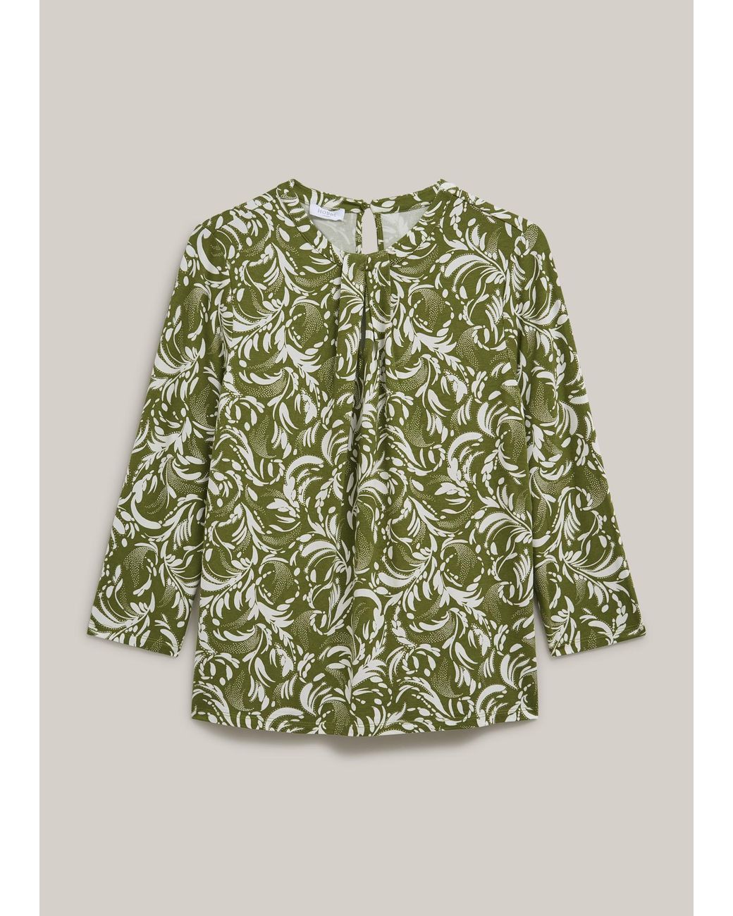 Hobbs Green Julia Printed Top