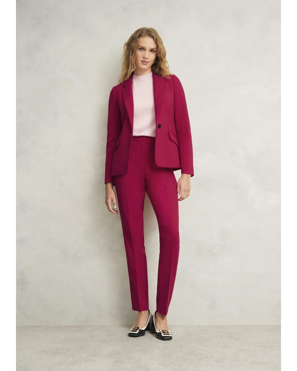 Hobbs Petite Suki Tapered Trousers