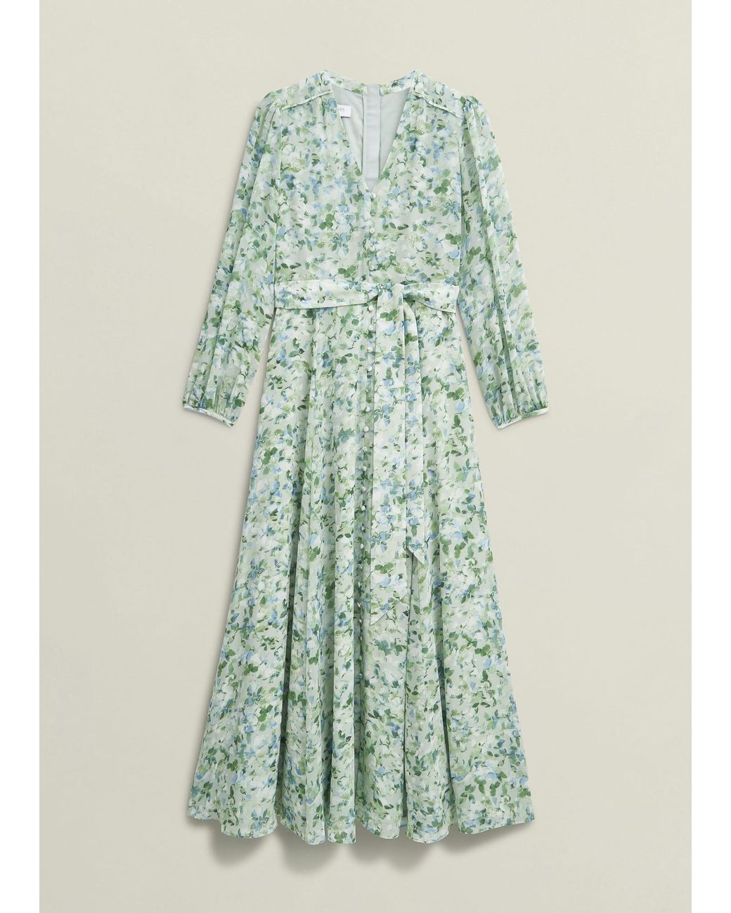 Hobbs Green Petite Thea Tie Belted Dress