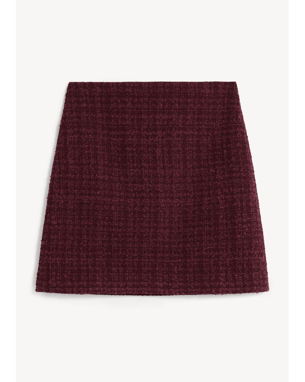 Hobbs Red Maria Tweed Skirt