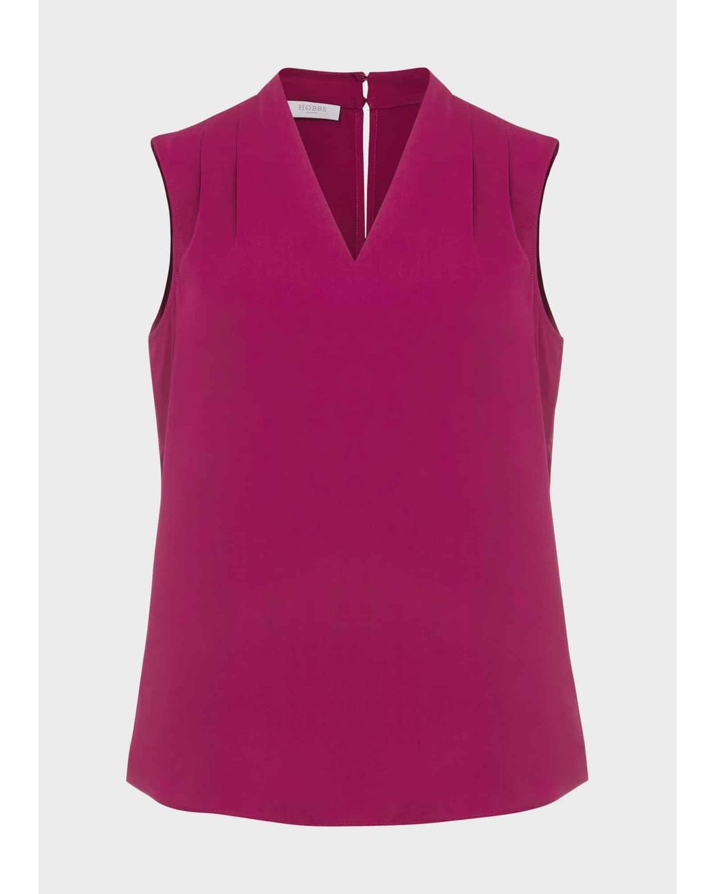 Hobbs Red Nina Blouse
