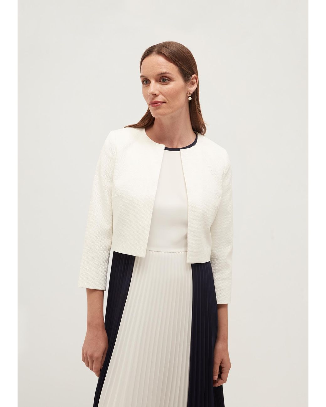 Hobbs Natural Elize Textured Jacket