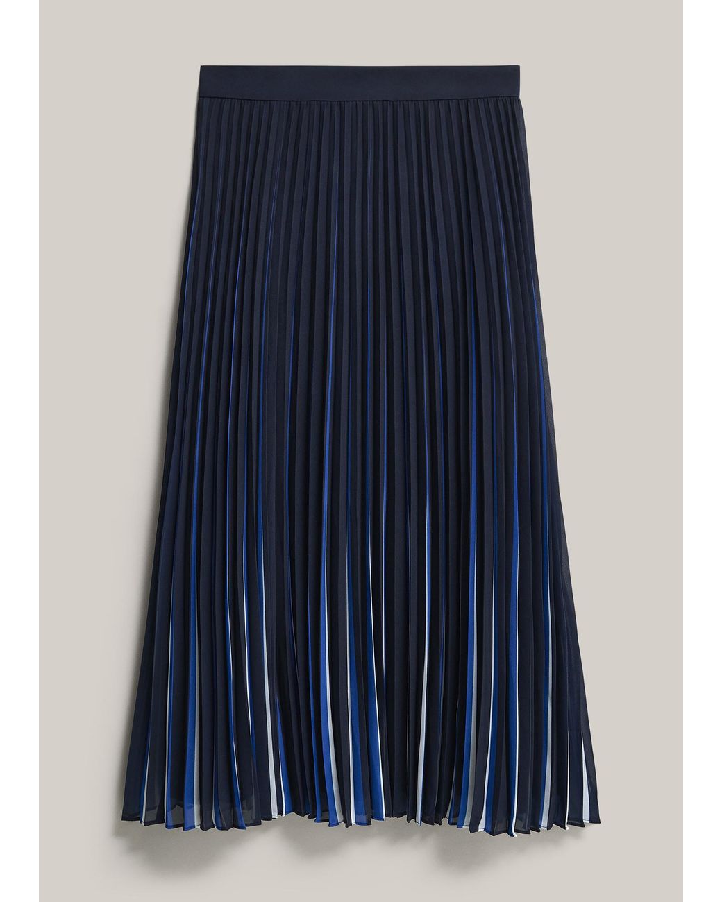 Hobbs Blue Petite Vida Skirt