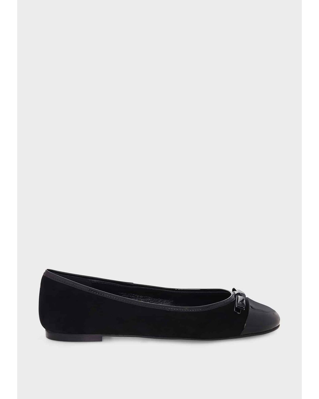 Hobbs White Diana Ballerinas