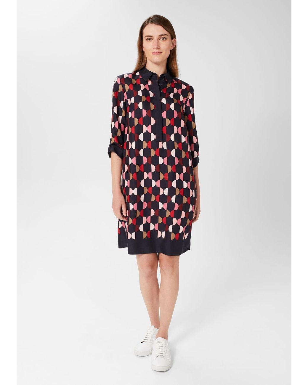 Hobbs Multicolor Aubery Tunic Dress