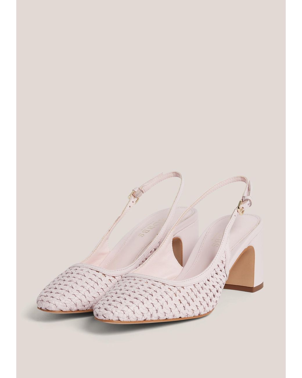 Hobbs Natural Lily Woven Slingbacks
