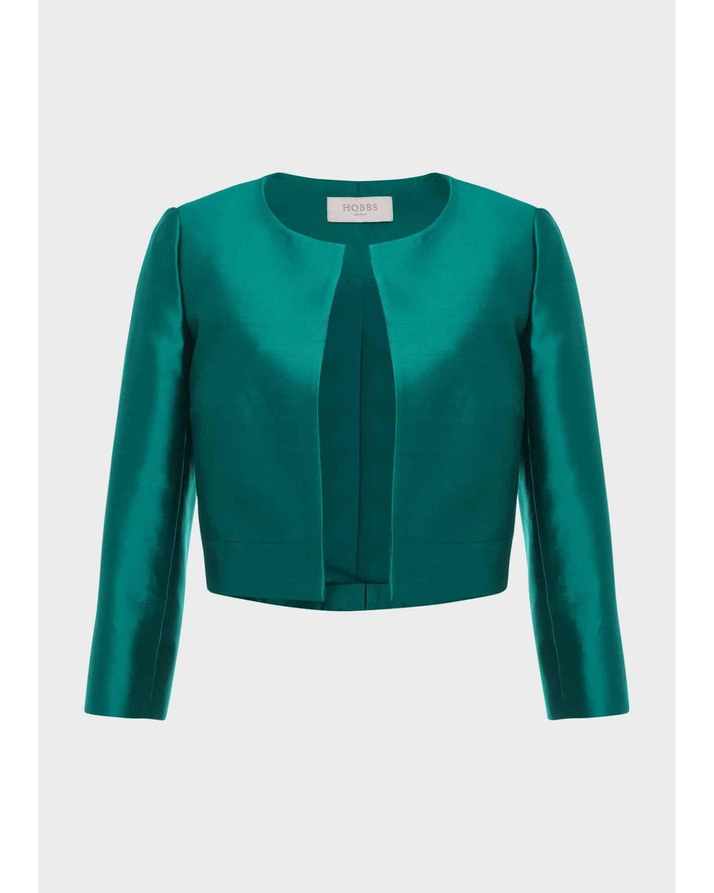 Hobbs Green Christie Silk Blend Jacket