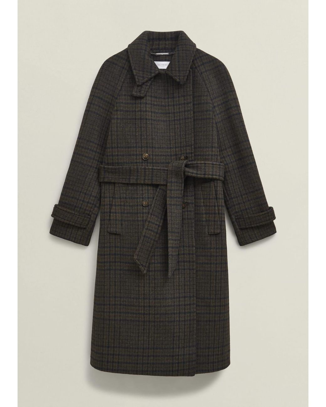 Hobbs Multicolor Peterson Wool Blend Coat