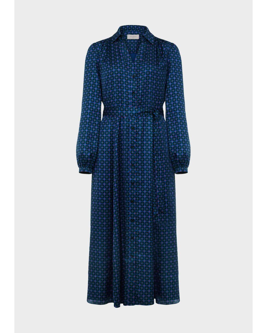 Hobbs Blue Yvonne Dress