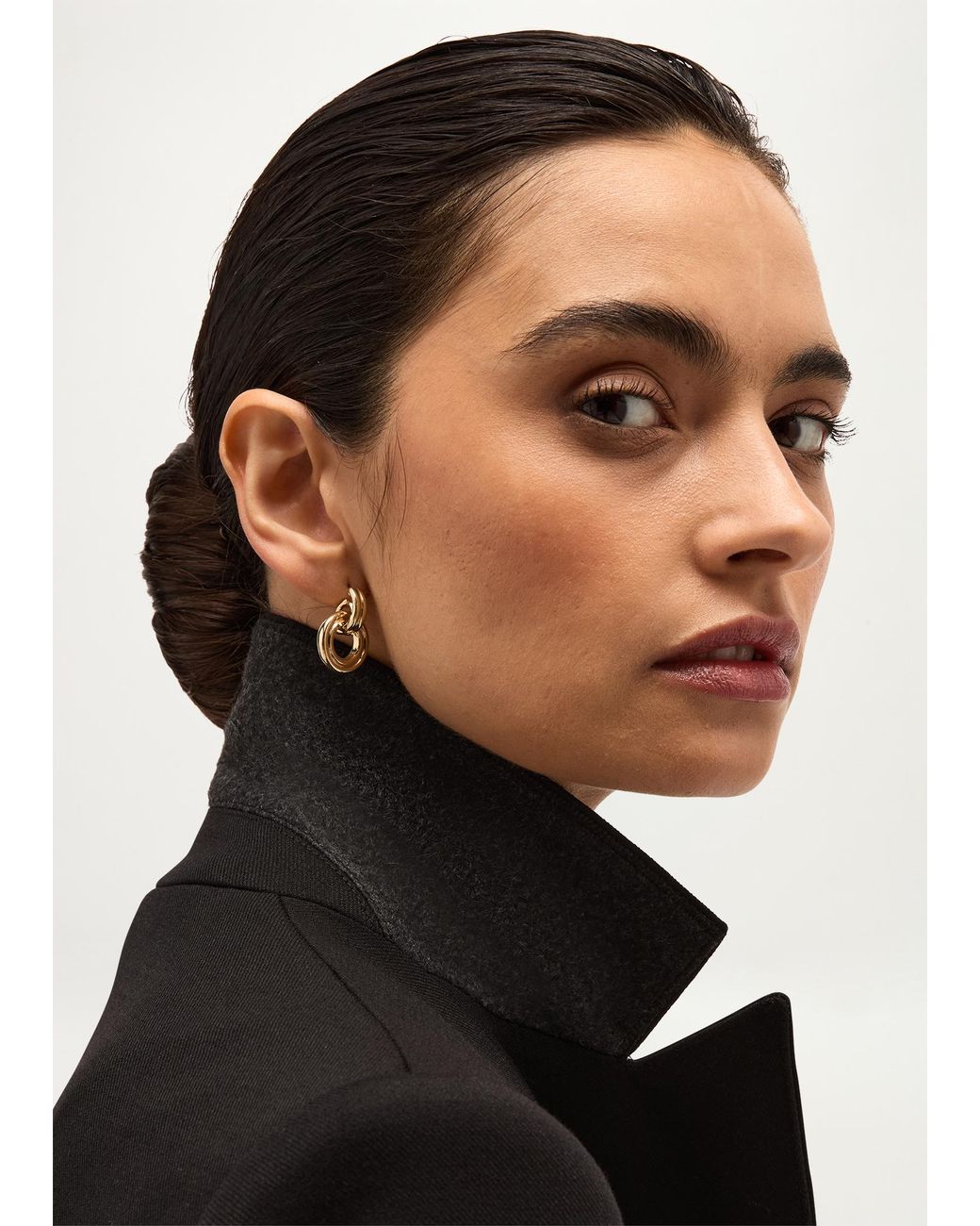 Hobbs White Jackie Earrings