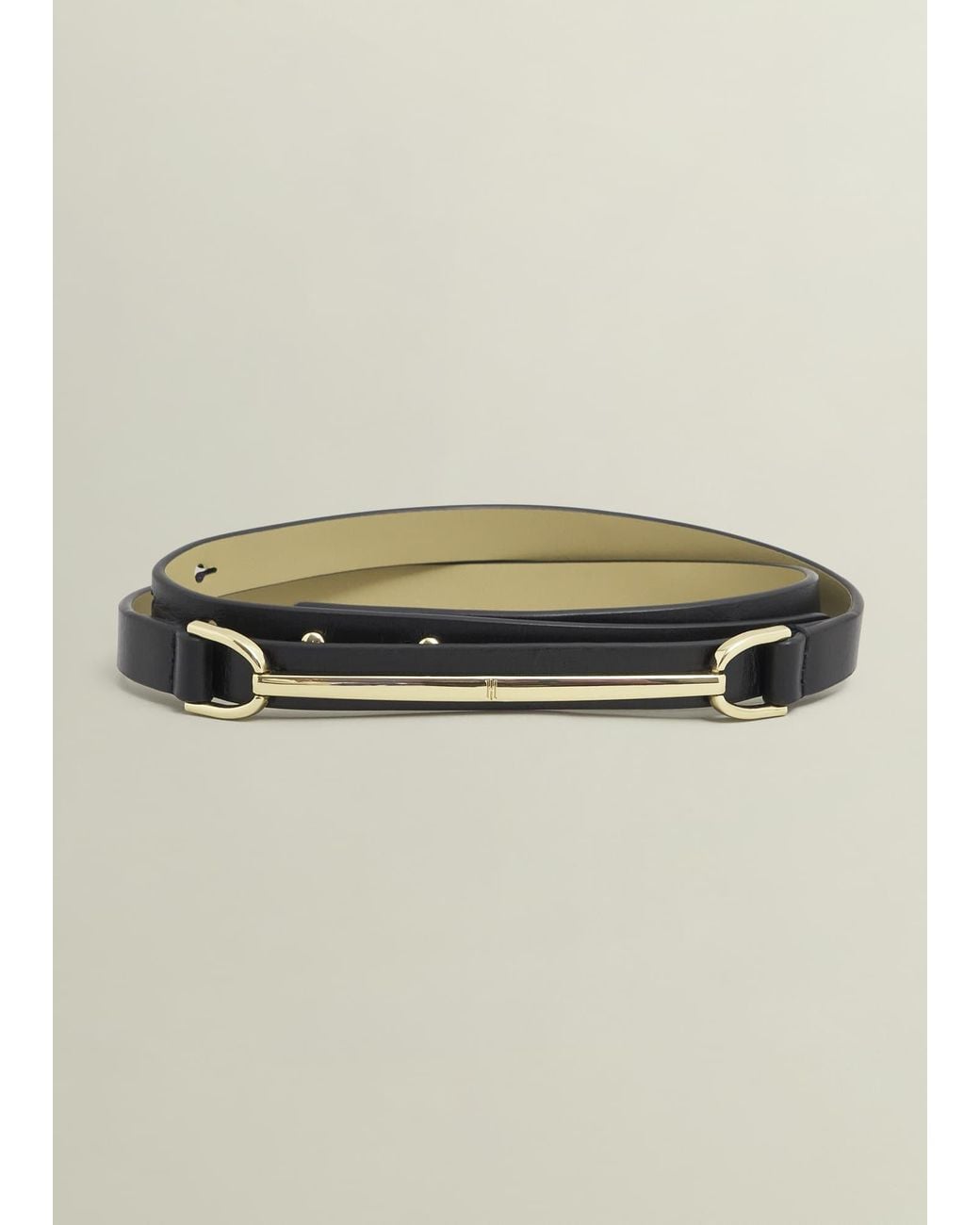 Hobbs Natural Daphne Leather Waist Belt