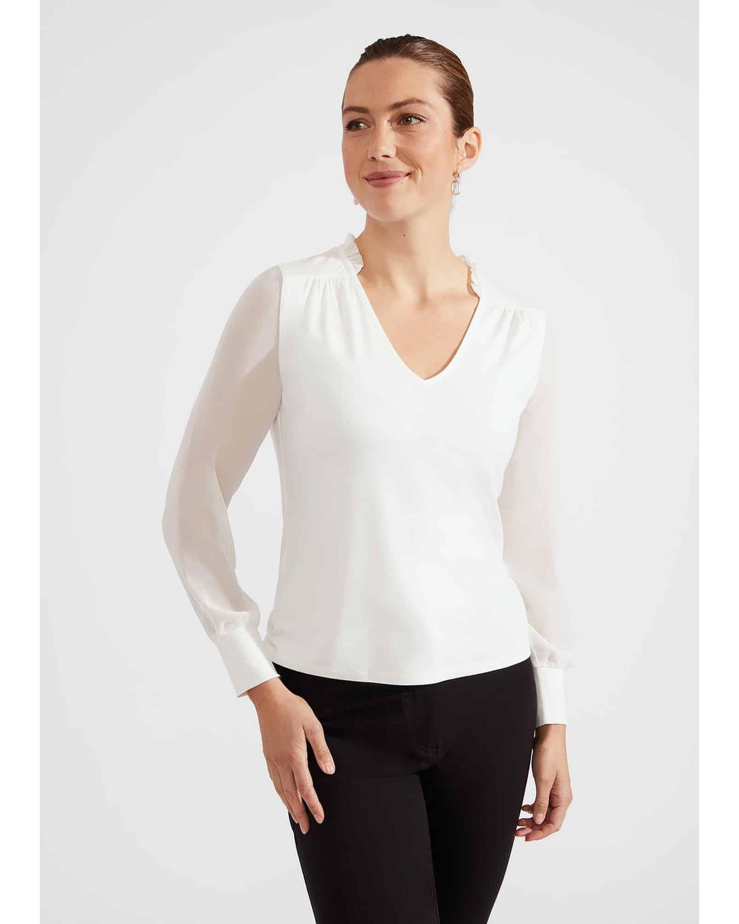 Hobbs White Louisa Top